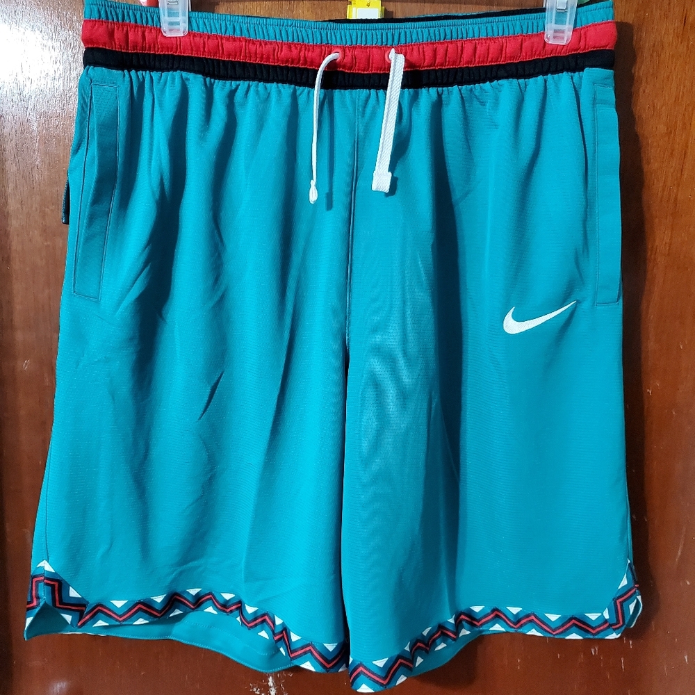 Nike dry fit zip shorts